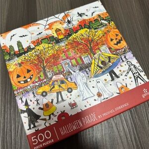 Halloween Parade NYC (500 piece) Jigsaw Puzzle